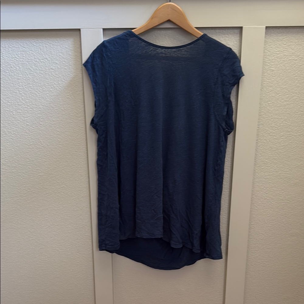 Elegant Blue Women's Top